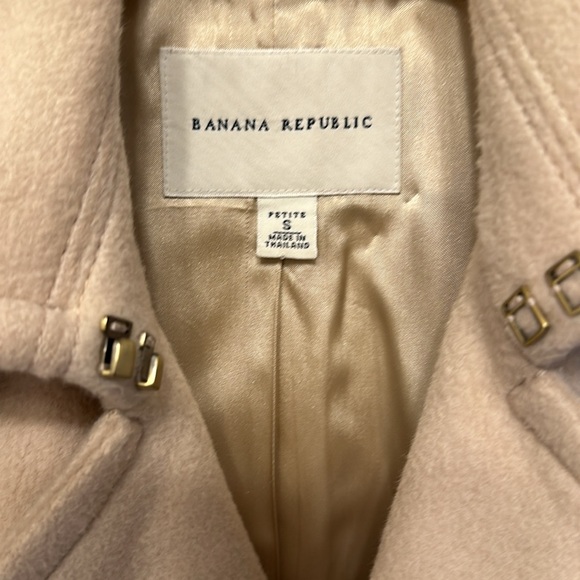 Banana Republic double breasted long pea coat - Picture 2 of 7
